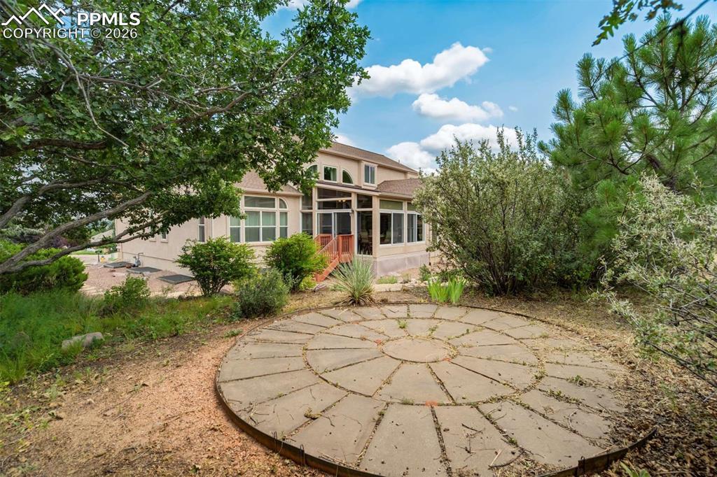 4618 Bethany Court Colorado Springs, CO 80918 - Photo 45 of 50 a view of a house with backyard