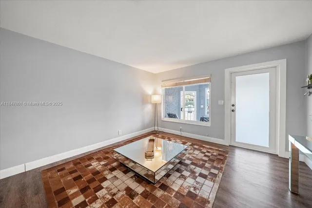 a view of a living room