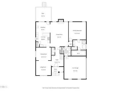 $650,000 | 2912 Oak Bridge Drive, Raleigh, NC 27610