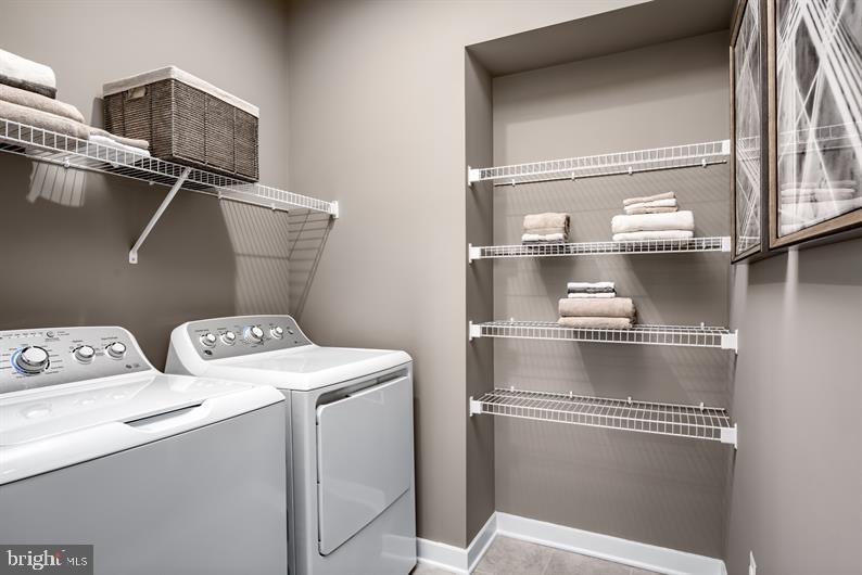 319 Ruffian Road Camp Hill, PA 17011 - Photo 11 of 18 a view of storage and utility room with washer and dryer