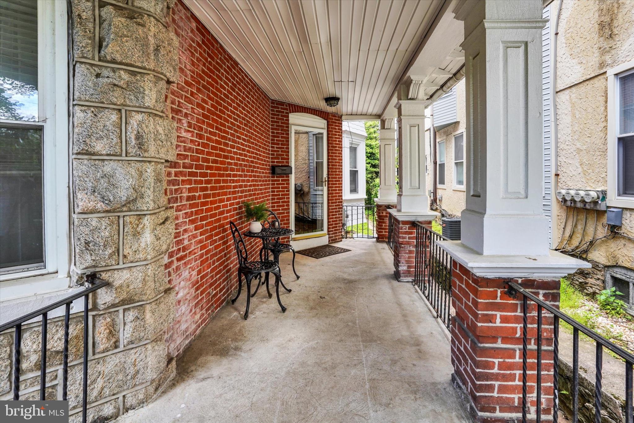 127 West Washington Lane Philadelphia, PA 19144 - Photo 3 of 29 Charming entryway with classic brickwork.