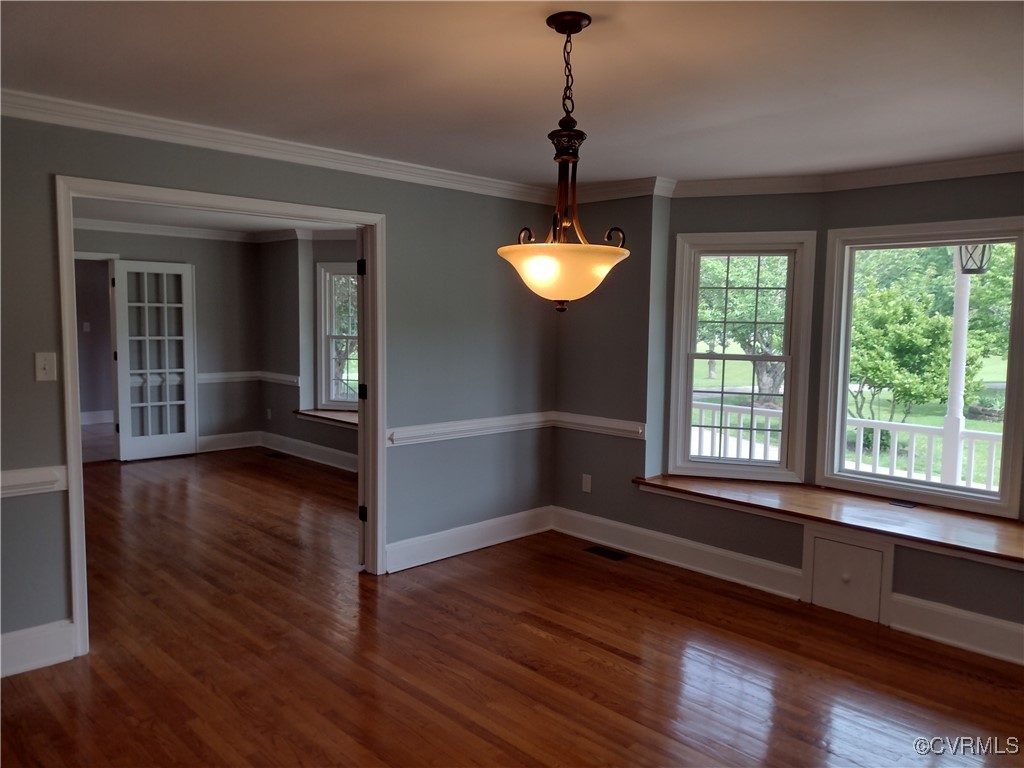 3249 Maidens Road Powhatan, VA 23139 - Photo 16 of 45 Unfurnished dining area featuring plenty of natura