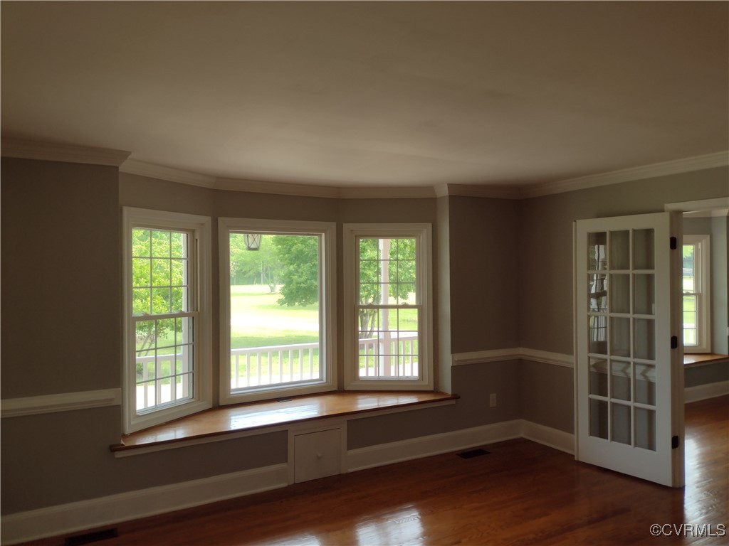 3249 Maidens Road Powhatan, VA 23139 - Photo 17 of 45 Unfurnished room with wood finished floors, basebo