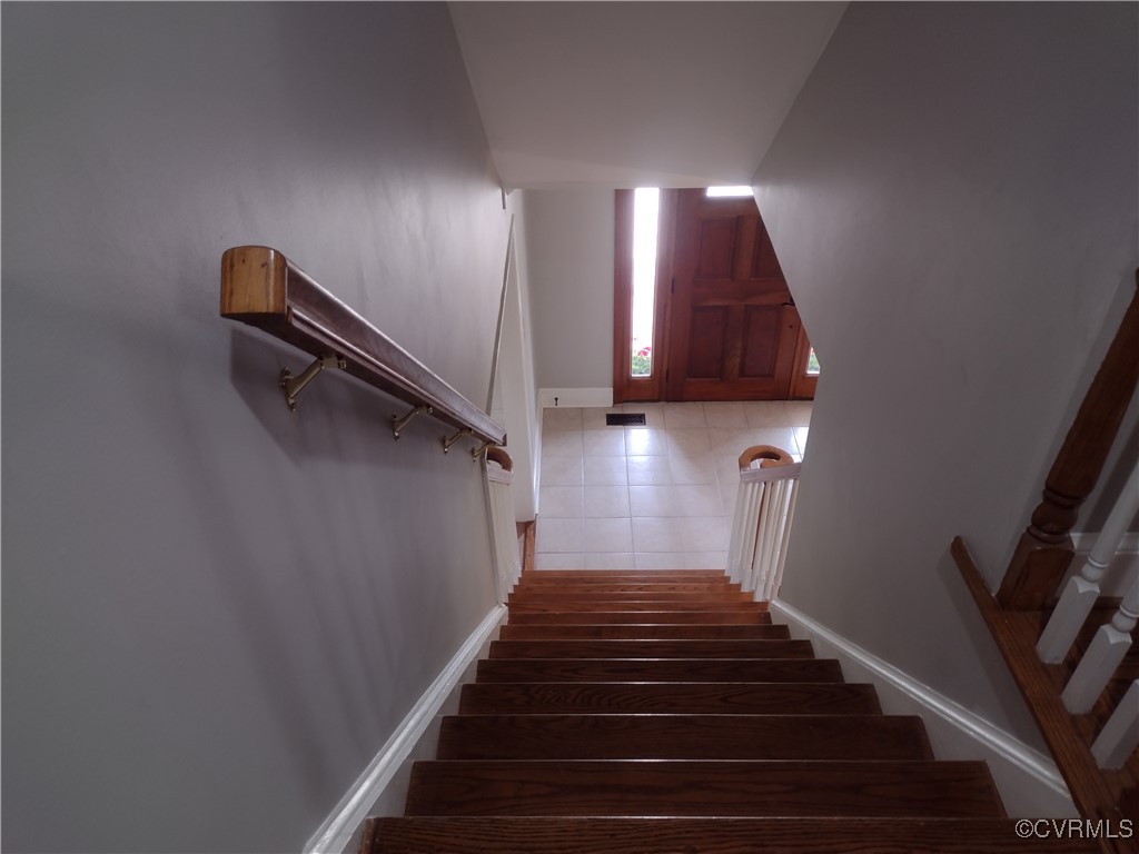 3249 Maidens Road Powhatan, VA 23139 - Photo 20 of 45 Staircase featuring baseboards