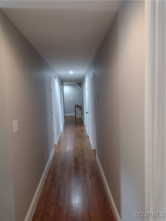 3249 Maidens Road Powhatan, VA 23139 - Photo 21 of 45 Corridor featuring wood finished floors, baseboard