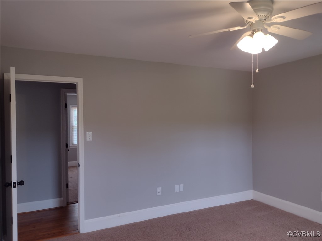 3249 Maidens Road Powhatan, VA 23139 - Photo 34 of 45 Unfurnished room featuring ceiling fan and baseboa