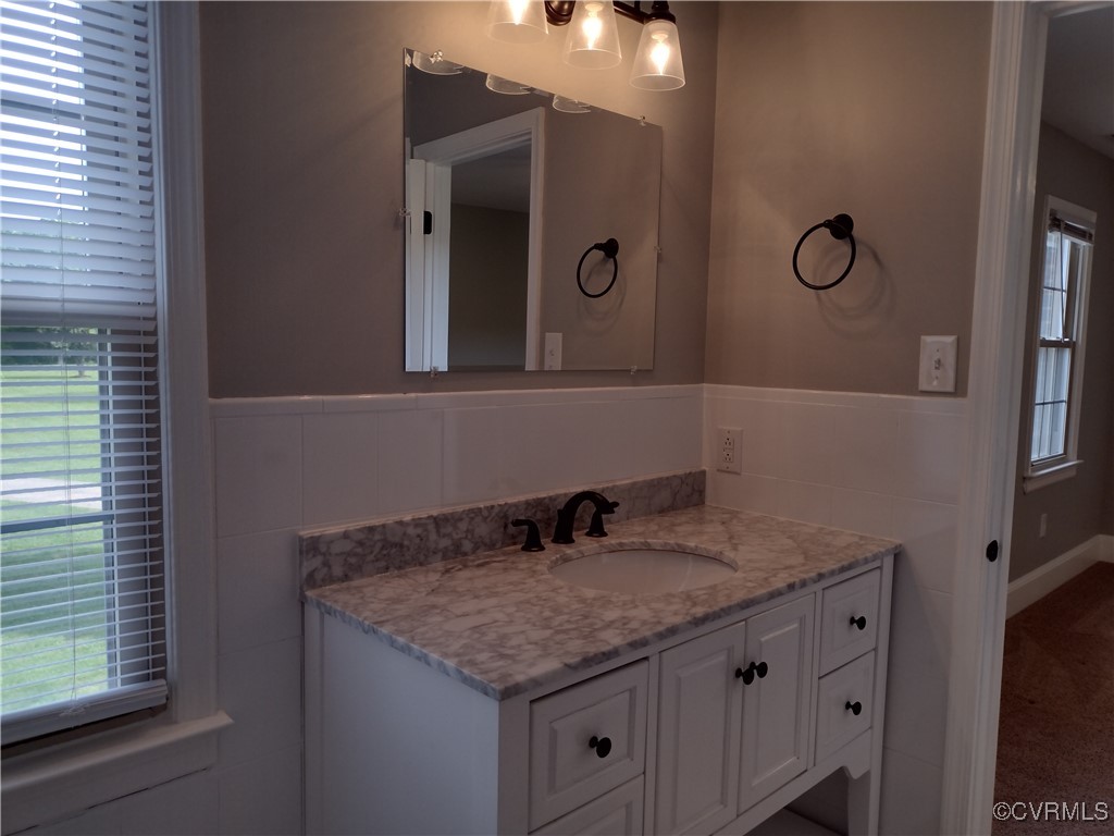3249 Maidens Road Powhatan, VA 23139 - Photo 35 of 45 Bathroom featuring vanity, healthy amount of natur
