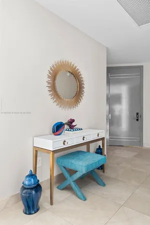 a room with pool table