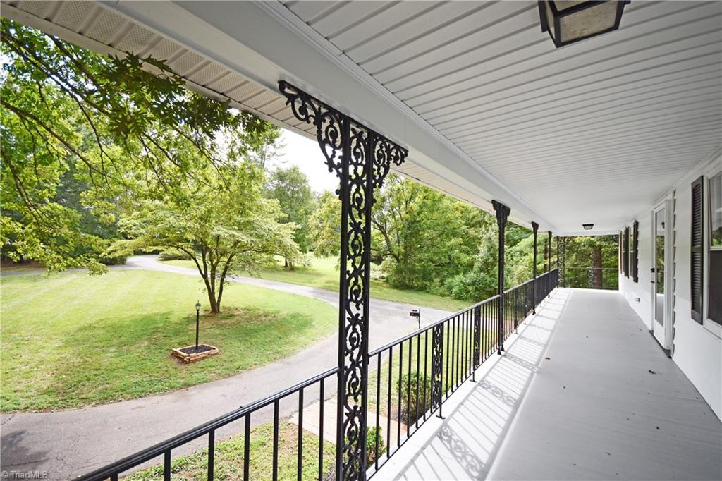 155 Tutterow Road Mocksville, NC 27028 - Photo 26 of 30 View from upper front porch