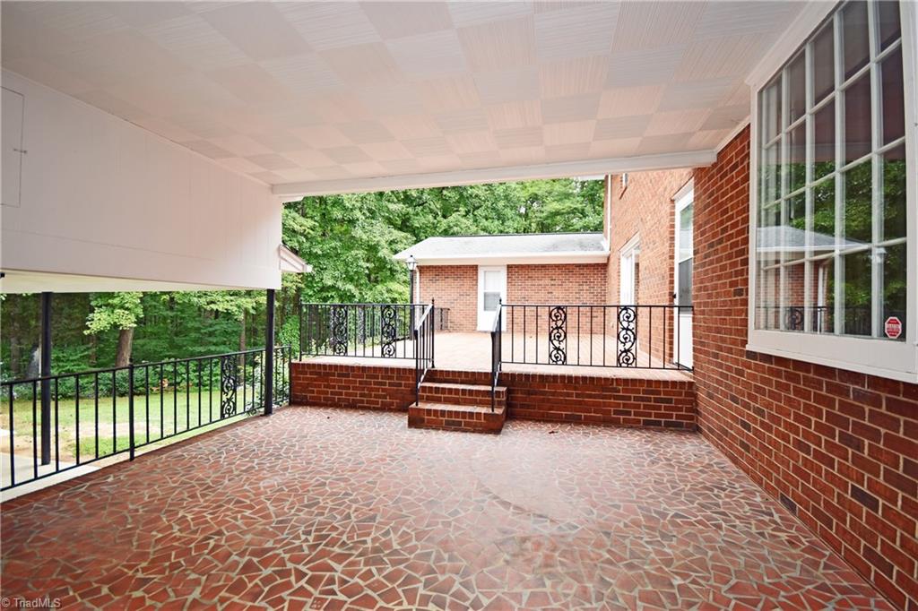 155 Tutterow Road Mocksville, NC 27028 - Photo 5 of 30 Covered Back Porch and Resurfaced Patio
