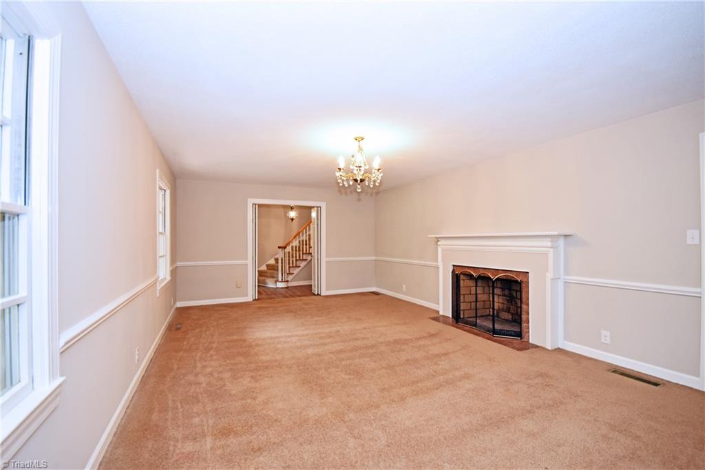 155 Tutterow Road Mocksville, NC 27028 - Photo 9 of 30 Formal Living Room with Fireplace