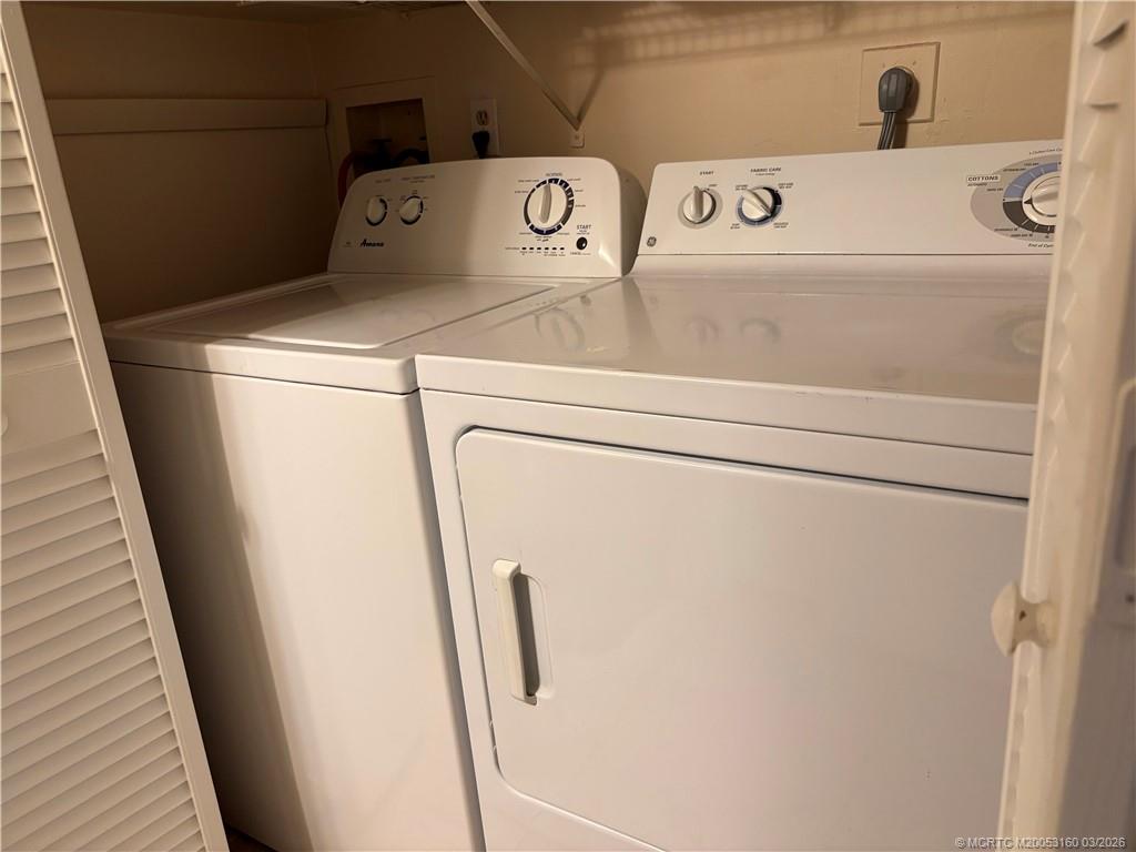 3828 Jefferson Street Stuart, FL 34997 - Photo 12 of 19 a close up view of washer and dryer