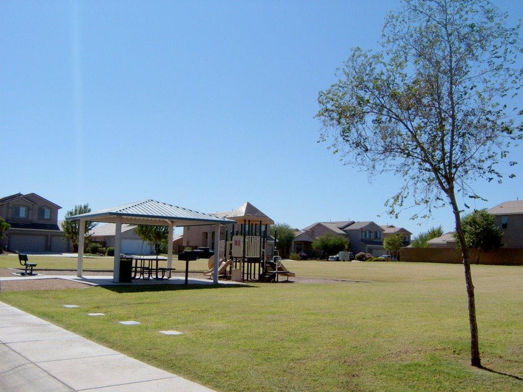 2043 West Tanner Ranch Road Queen Creek, AZ 85144 - Photo 15 of 18 a swimming pool view with a seating space