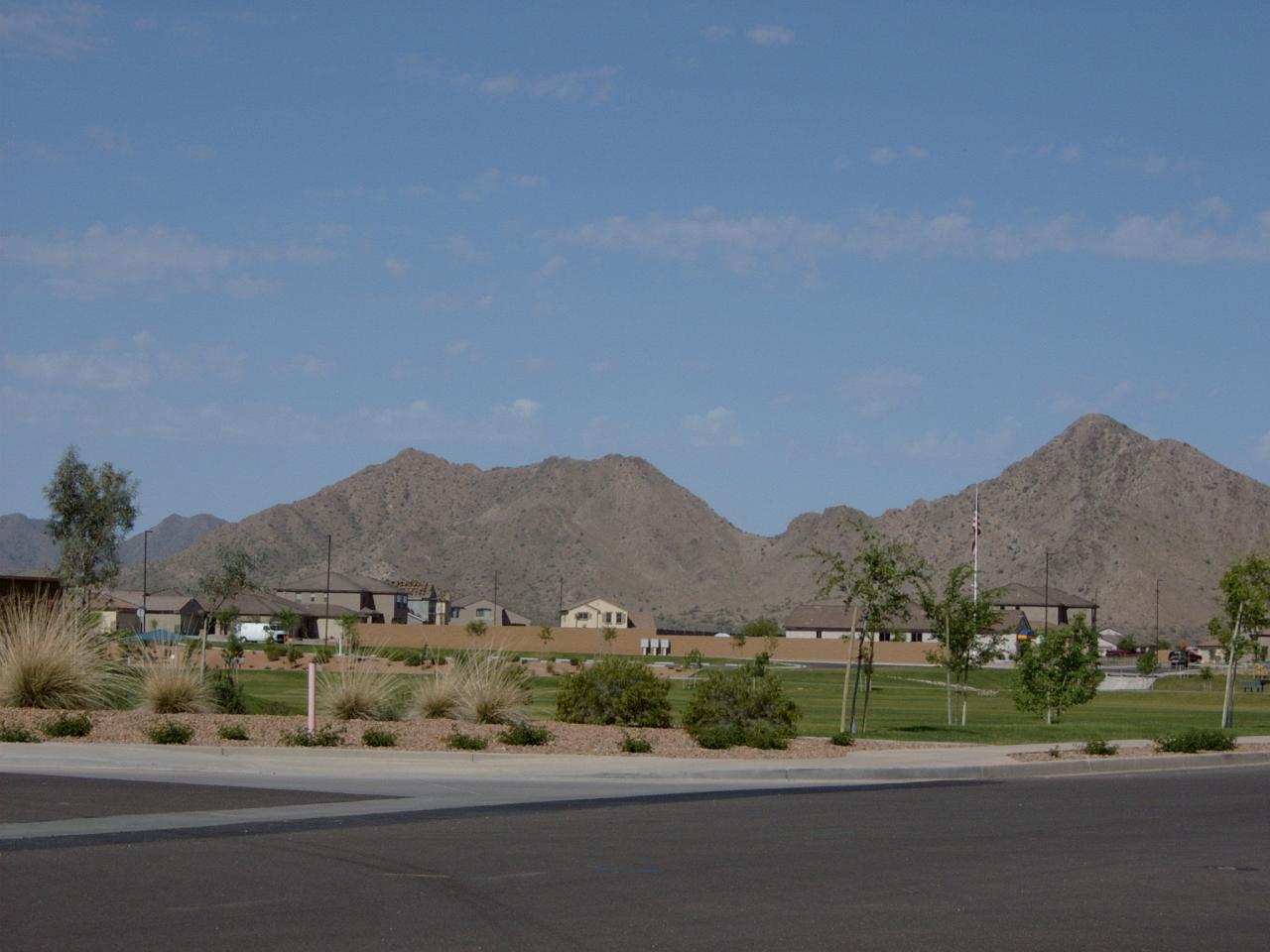 2043 West Tanner Ranch Road Queen Creek, AZ 85144 - Photo 17 of 18 an aerial view of residential house and trees