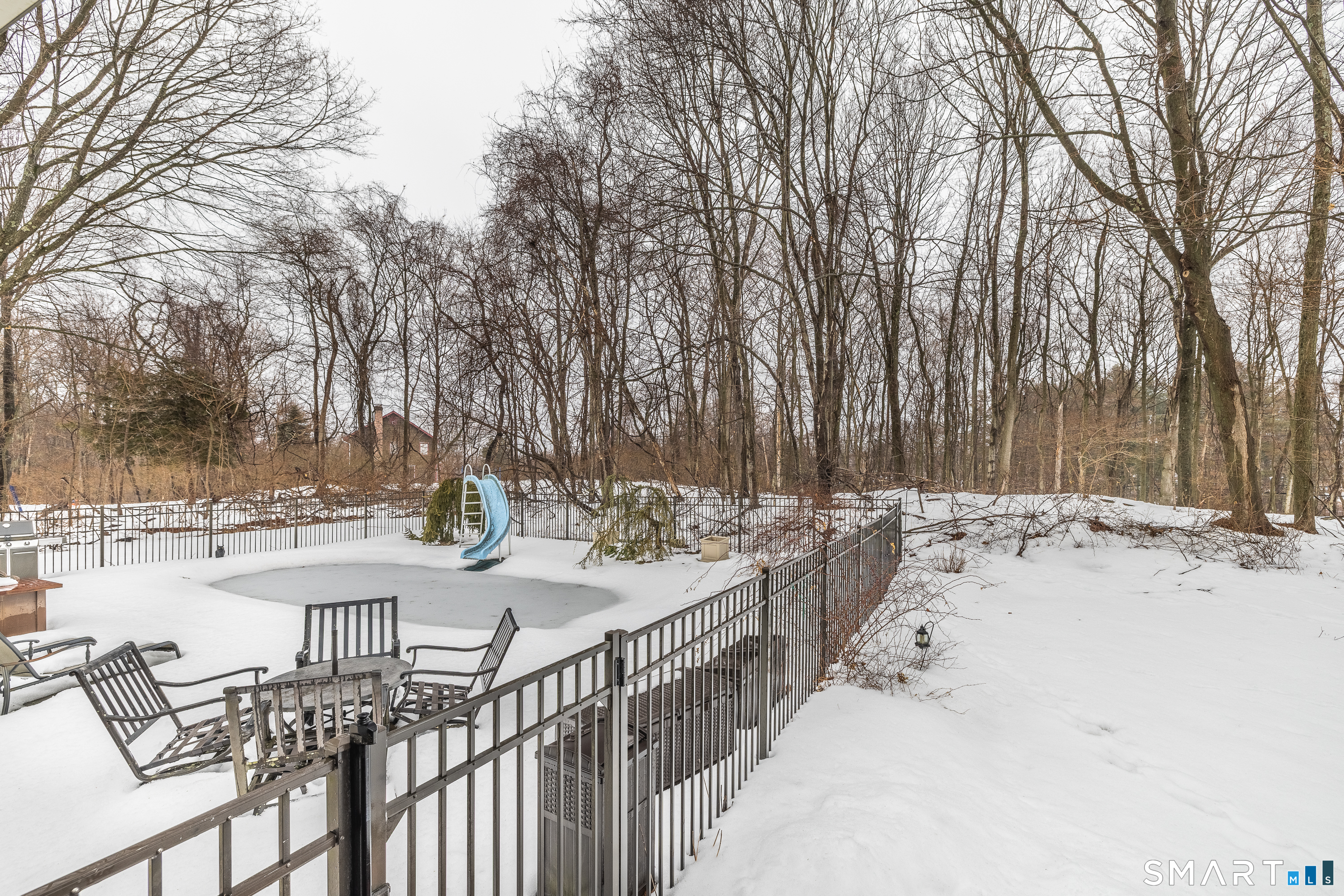 34 Bagburn Hill Road Monroe, CT 06468 - Photo 22 of 28 a view of a patio with snow on the road
