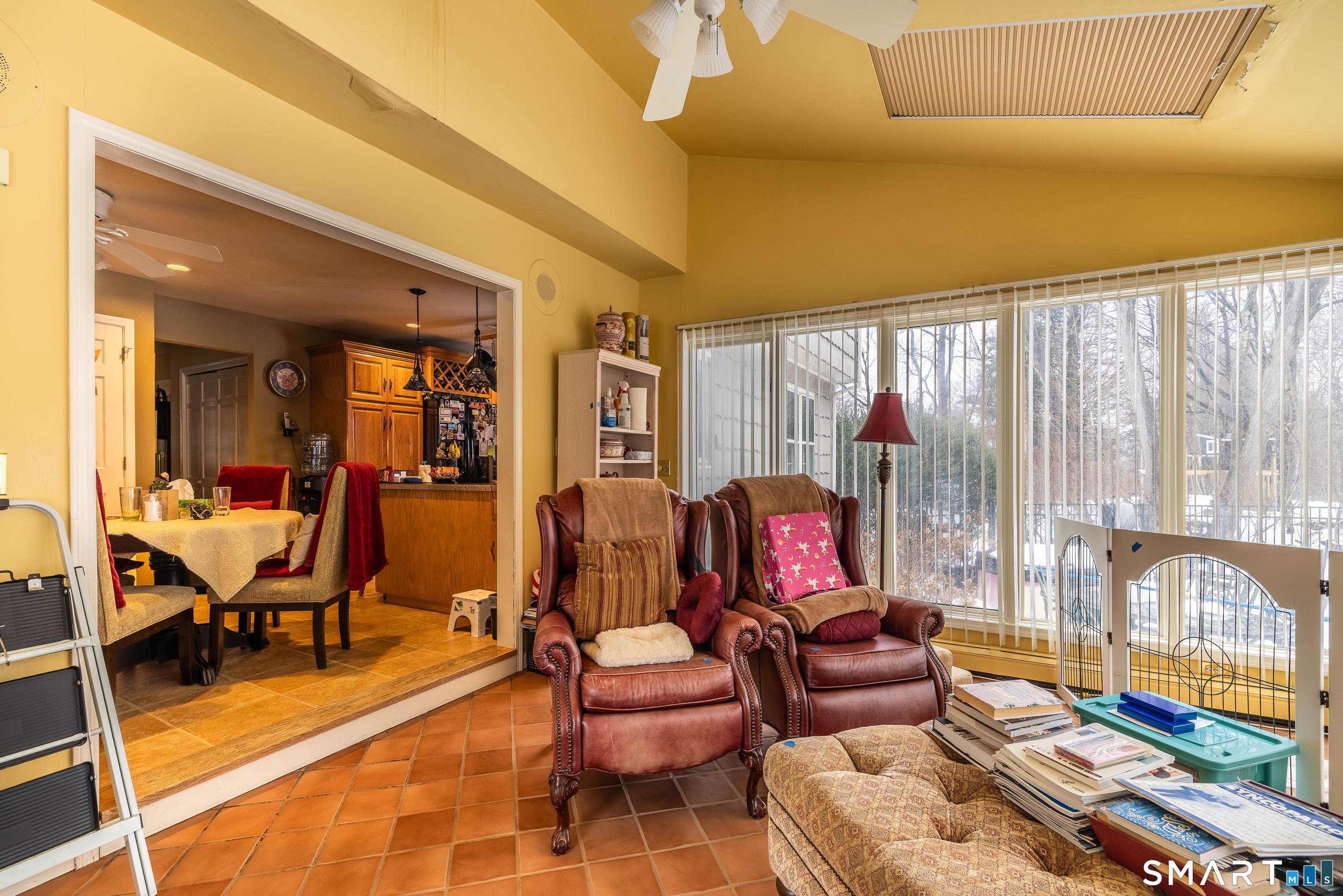 34 Bagburn Hill Road Monroe, CT 06468 - Photo 9 of 28 a living room with furniture and a floor to ceiling window