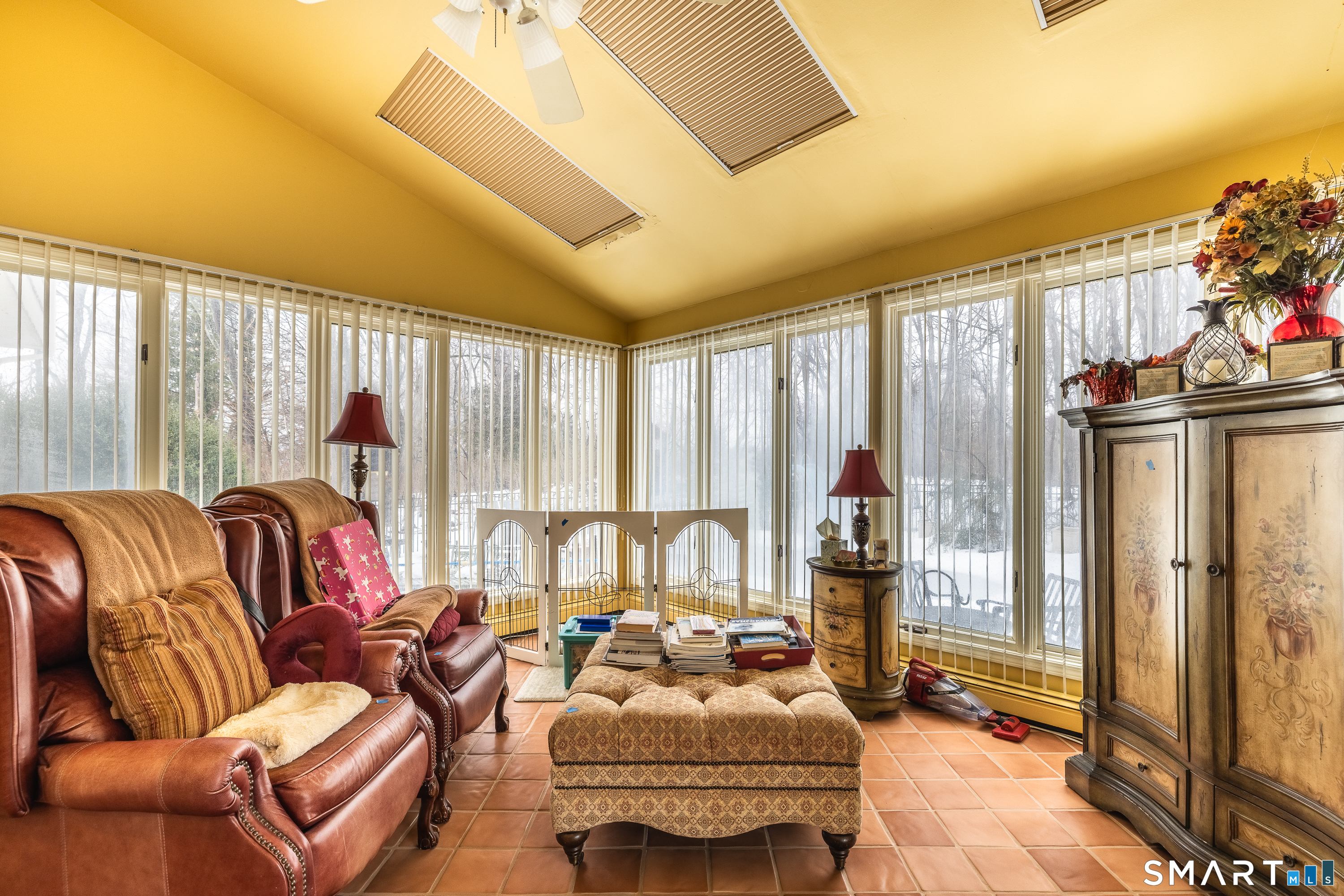 34 Bagburn Hill Road Monroe, CT 06468 - Photo 10 of 28 a living room with furniture and a flat screen tv