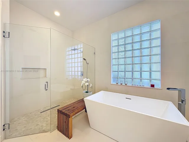 a bedroom with a bed and closet