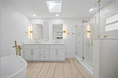 a close view of closet