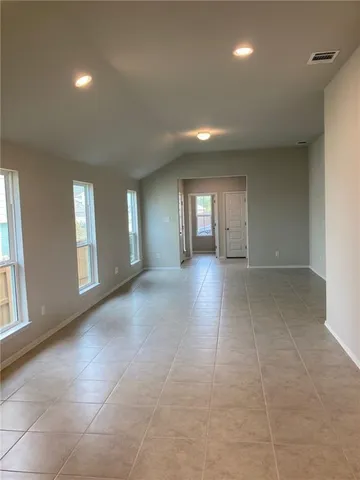 a view of livingroom and window
