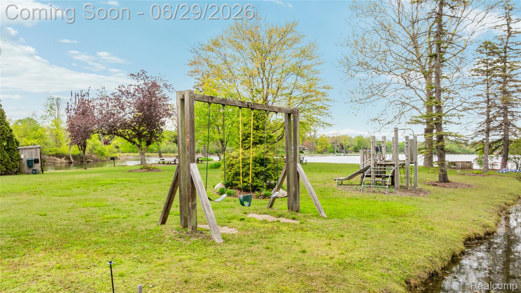 6085 Worlington Road Bloomfield Hills, MI 48301 - Photo 72 of 75 Swing set and play area with slide