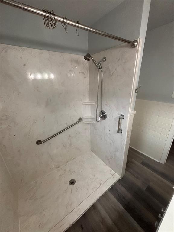 116 South 10th Street Sanger, TX 76266 - Photo 6 of 7 a bathroom with a shower