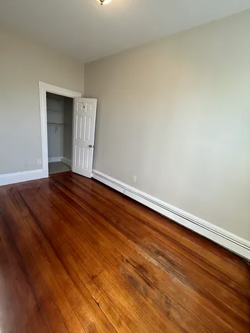 a empty walk in closet