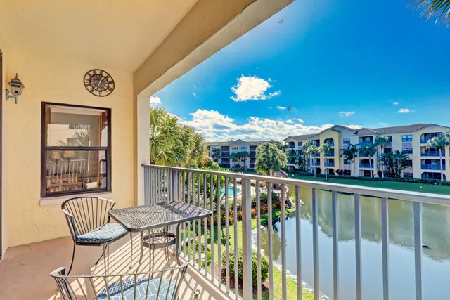 a view of a lake with houses