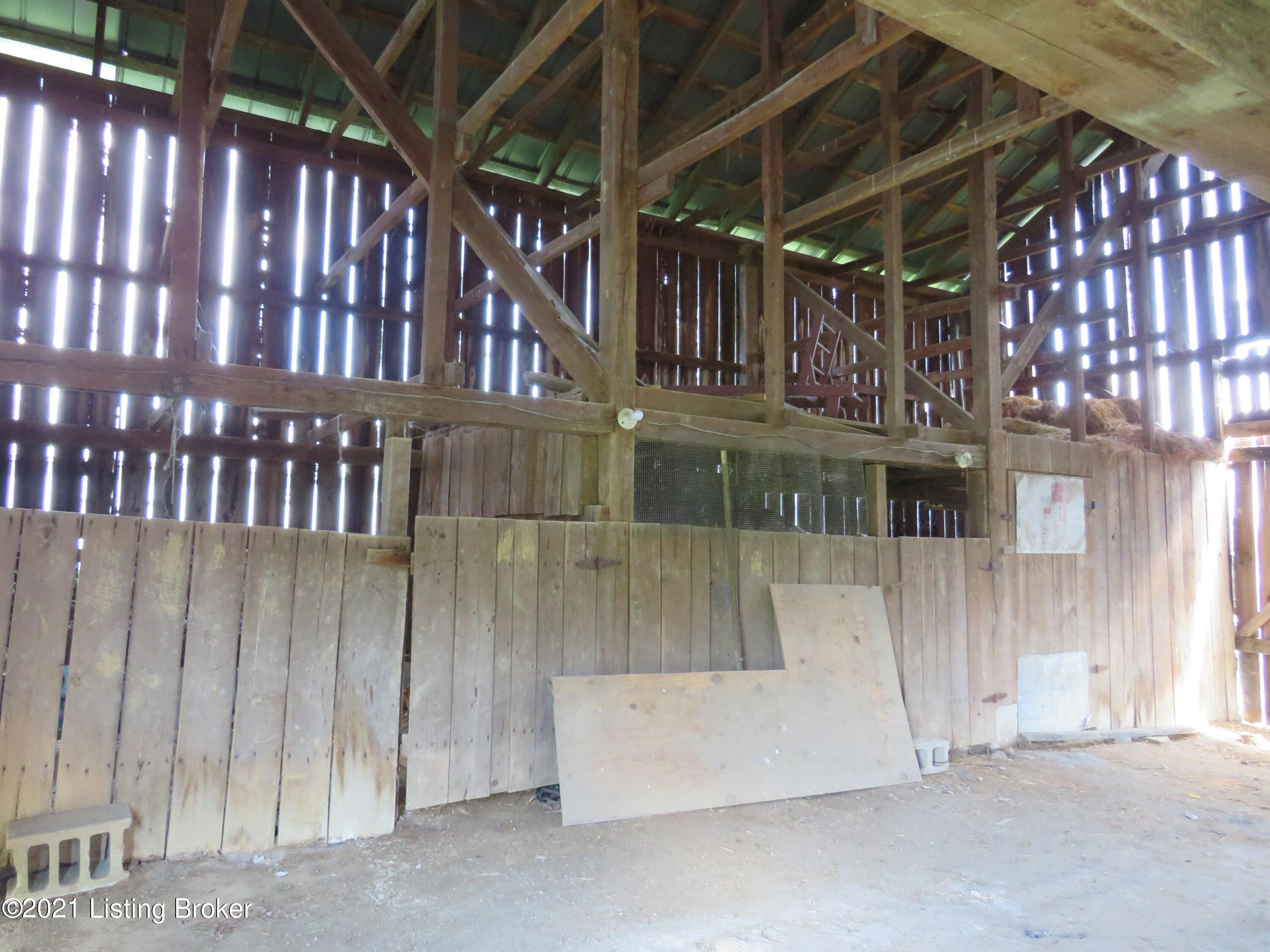 12588 Mt Eden Road Mount Eden, KY 40046 - Photo 13 of 56 Inside tobacco barn