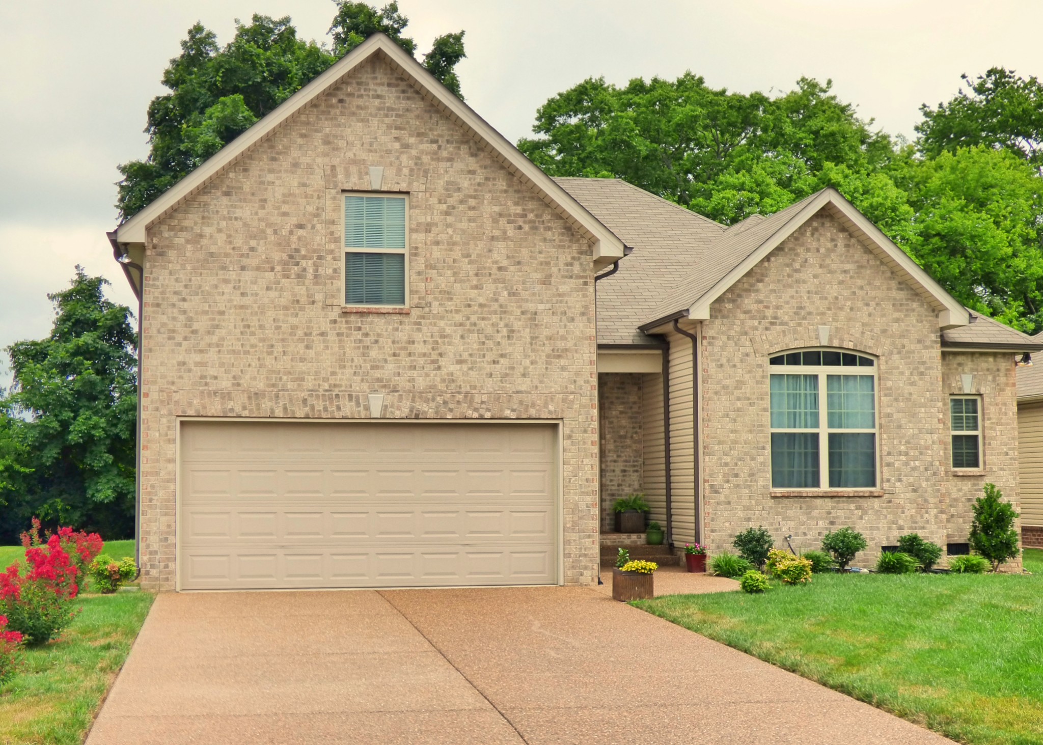1076 Golf View Way Spring Hill, TN 37174 - Photo 1 of 19 a view of a house with a yard