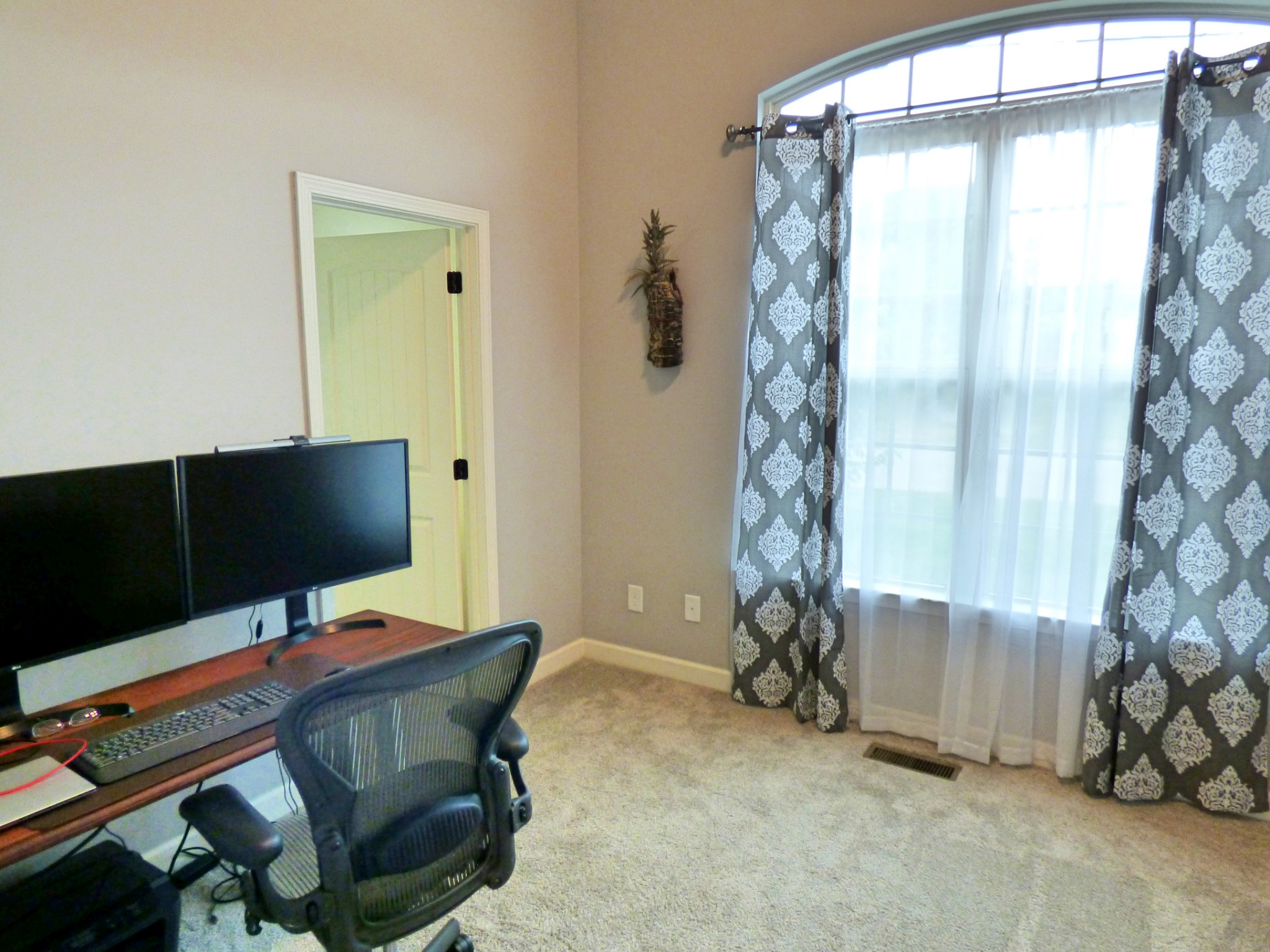 1076 Golf View Way Spring Hill, TN 37174 - Photo 12 of 19 a view of a workspace with furniture and a window