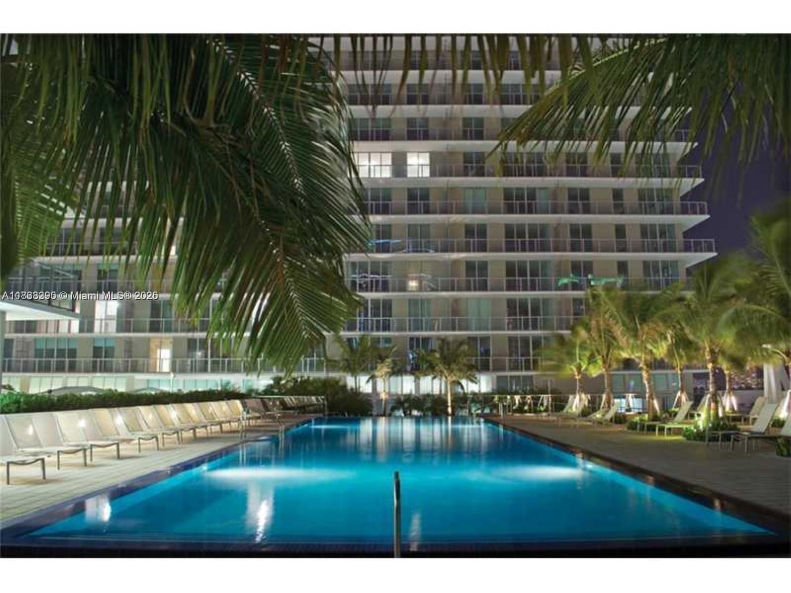 Brickell Miami, FL 33130 - Photo 15 of 15 a view of swimming pool from a living room
