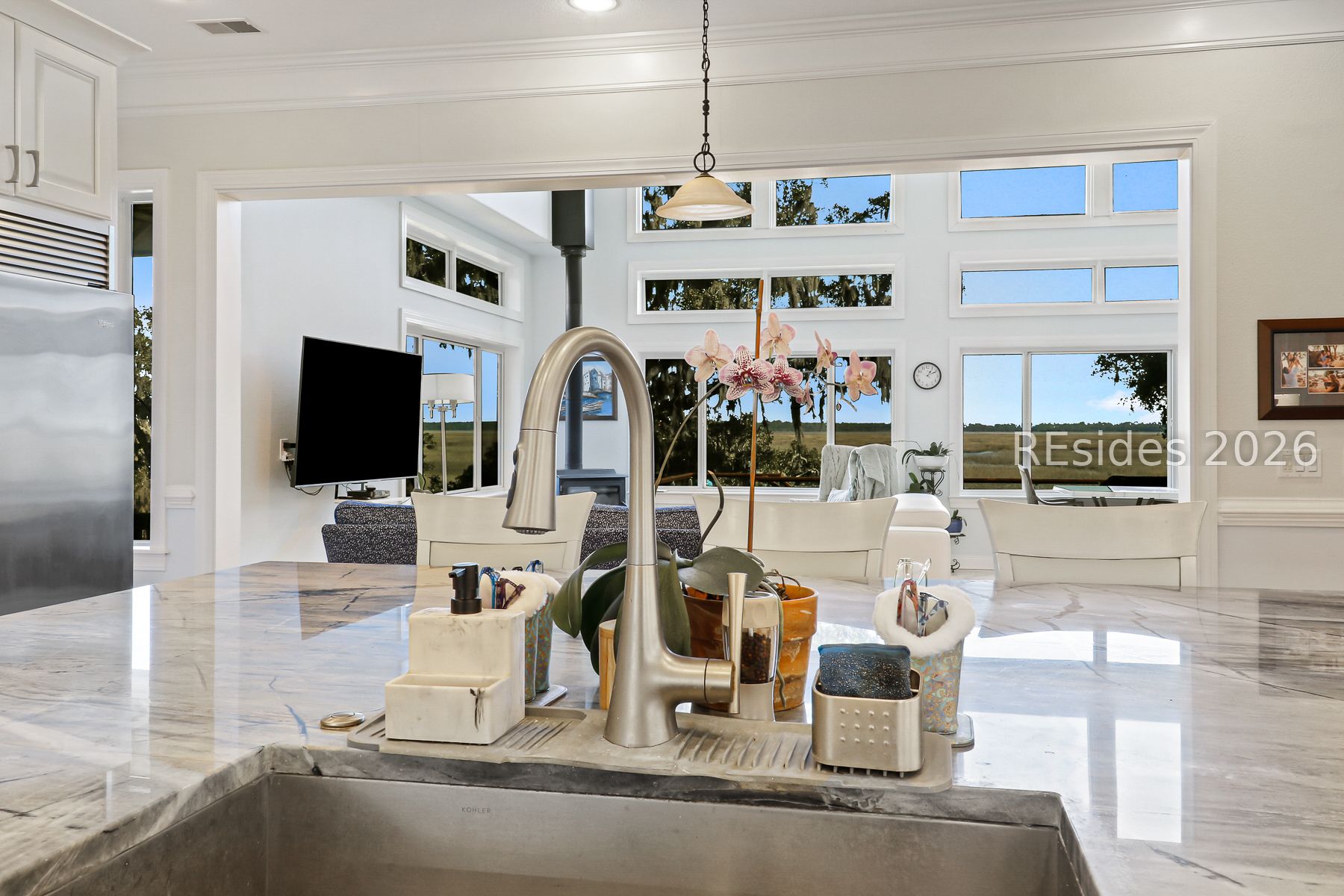 347 Broadview Drive Ridgeland, SC 29936 - Photo 29 of 100 View from Kitchen to Family Room