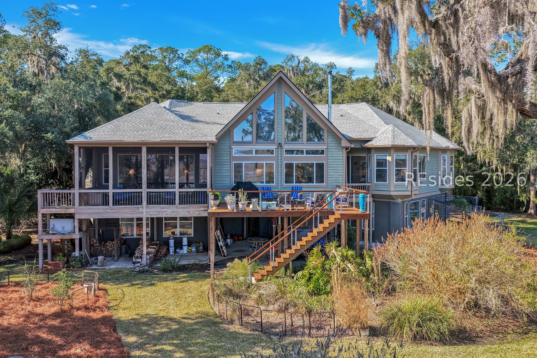 347 Broadview Drive Ridgeland, SC 29936 - Photo 72 of 100 View of Back of Home