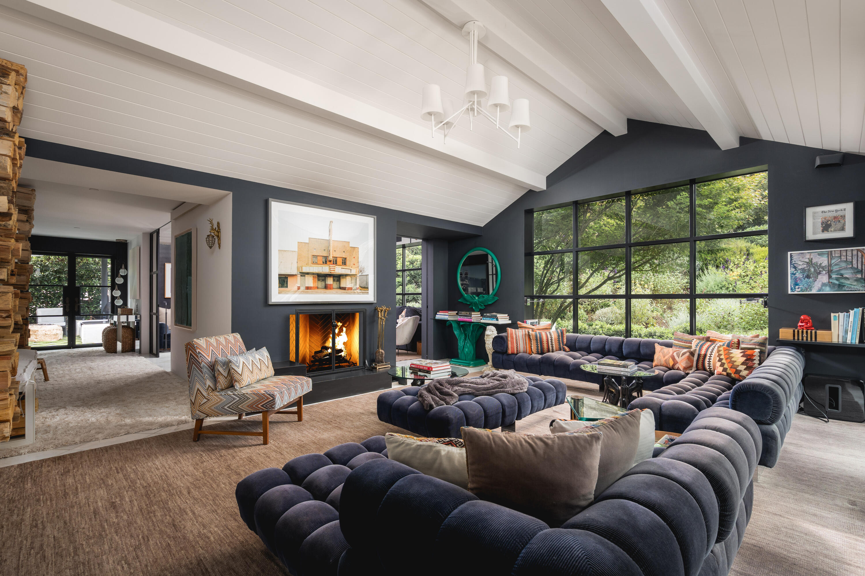 1381 East Valley Road Montecito, CA 93108 - Photo 6 of 32 Family Room Wide Angle