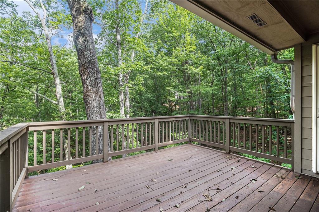 58 Poplar Circle Jasper, GA 30143 - Photo 31 of 31 a balcony with wooden floor and fence