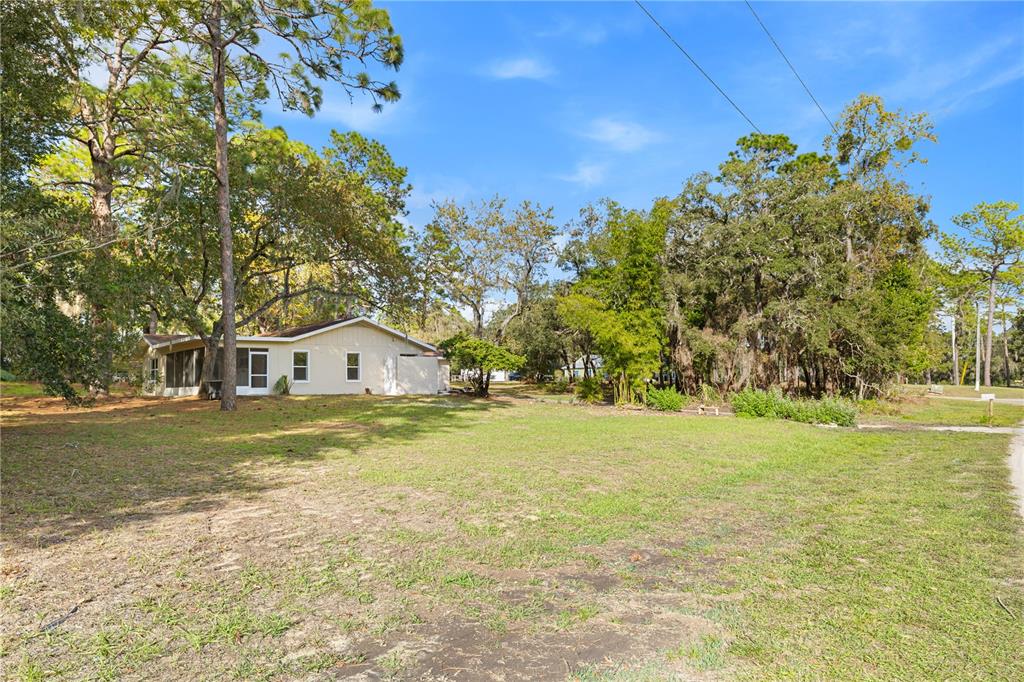 20045 Southwest 88th Place Road Dunnellon, FL 34431 - Photo 43 of 53 a view of big yard with a house