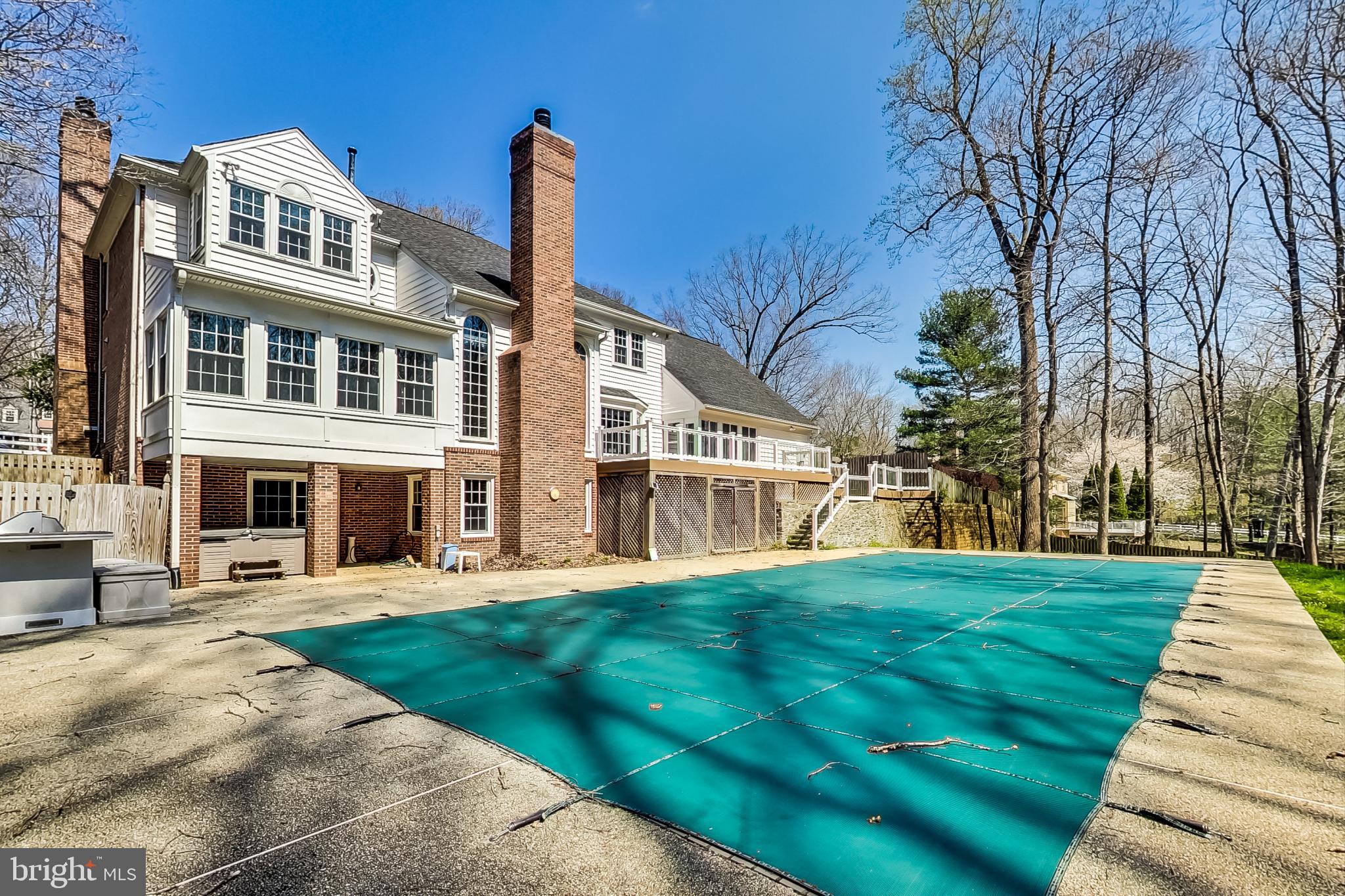 12009 Wetherfield Lane Potomac, MD 20854 - Photo 72 of 86 Gas heated pool with electric retractable cover