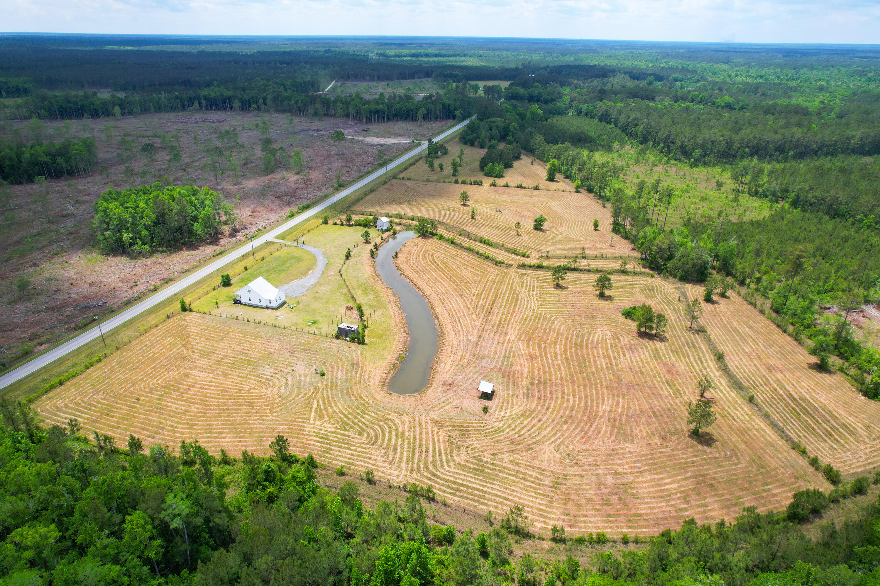 3034 French Santee Road Jamestown, SC 29453 - Photo 3 of 44 Aerial113034 French Santee Rd -Tidalcree