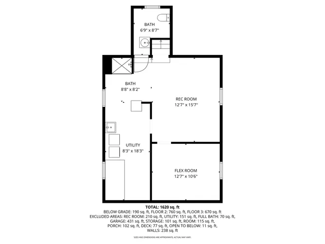 a picture of floor with white walls