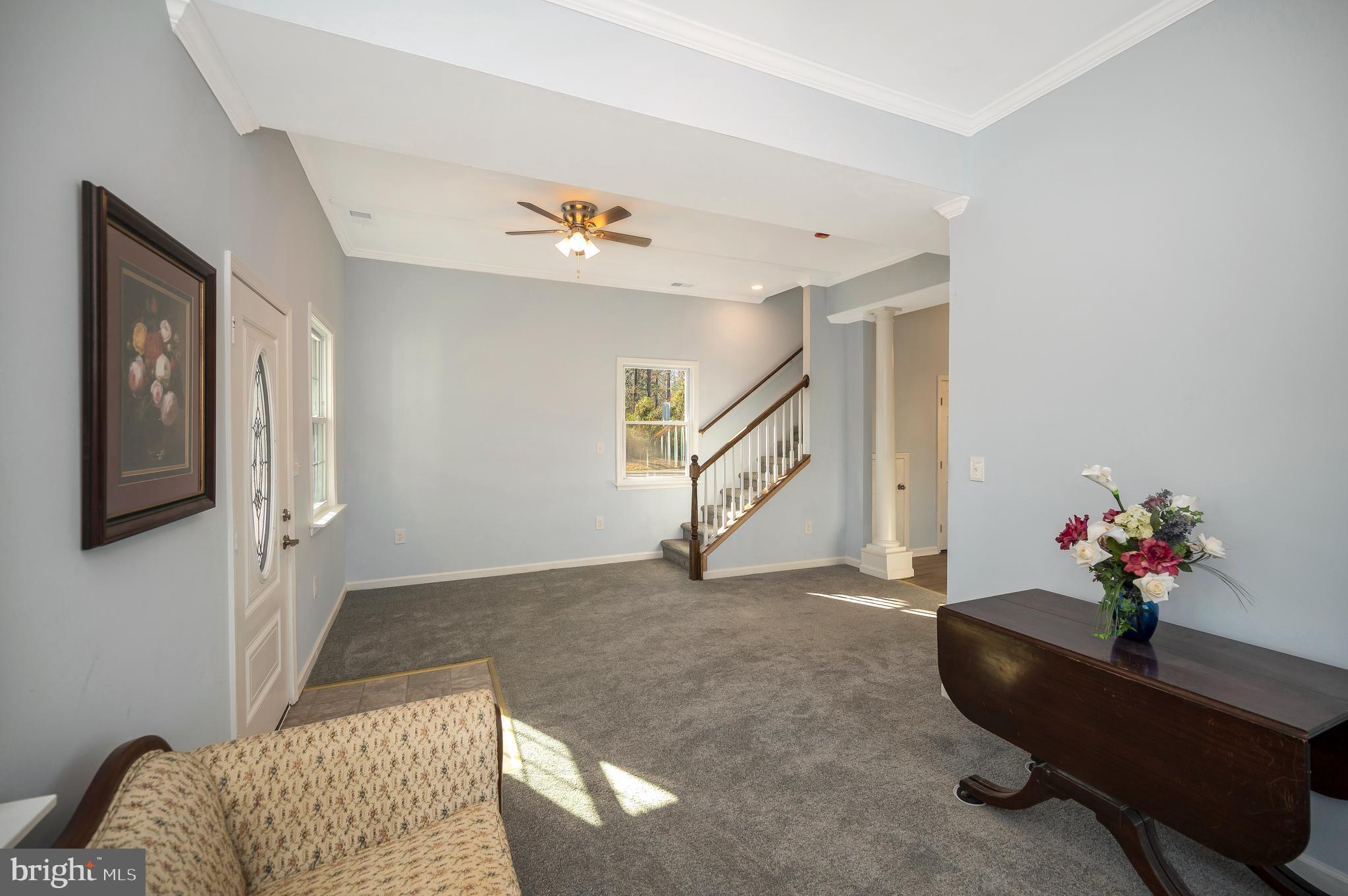 26348 Sunshine Road Ruther Glen, VA 22546 - Photo 5 of 56 a view of an entryway with a workspace