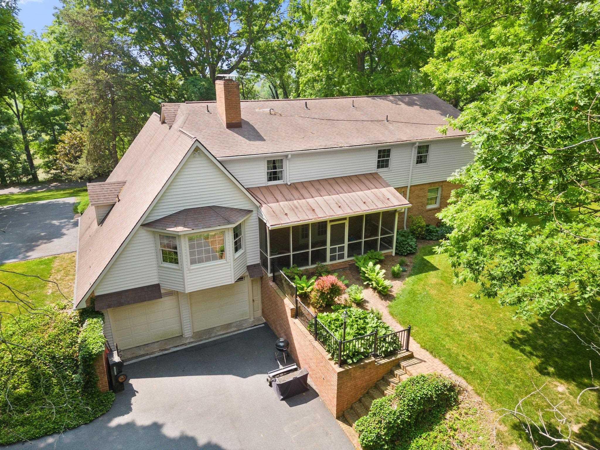 88 Roman Ridge Road Mount Sidney, VA 24467 - Photo 11 of 74 a aerial view of a house with a yard