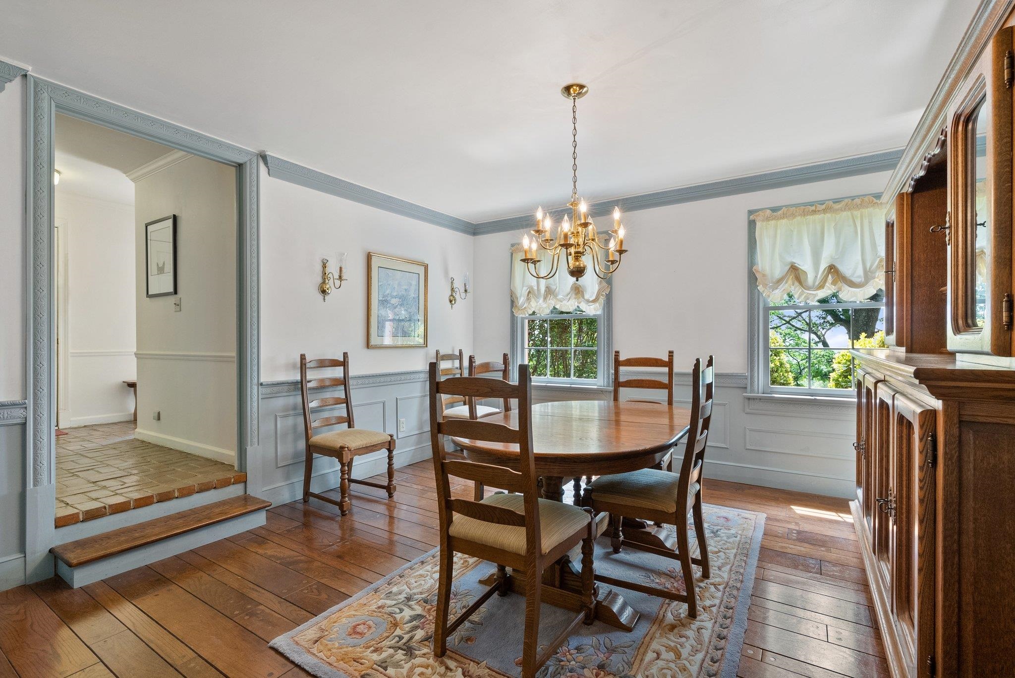 88 Roman Ridge Road Mount Sidney, VA 24467 - Photo 22 of 74 a view of a dining room with furniture window and wooden floor