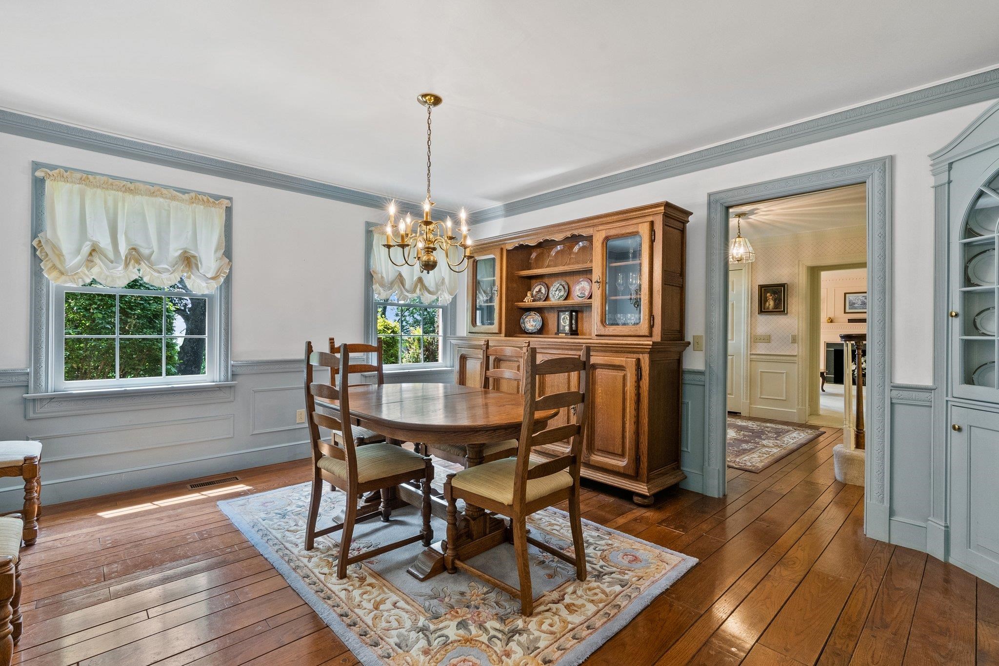 88 Roman Ridge Road Mount Sidney, VA 24467 - Photo 23 of 74 a view of a dining room with furniture window and wooden floor