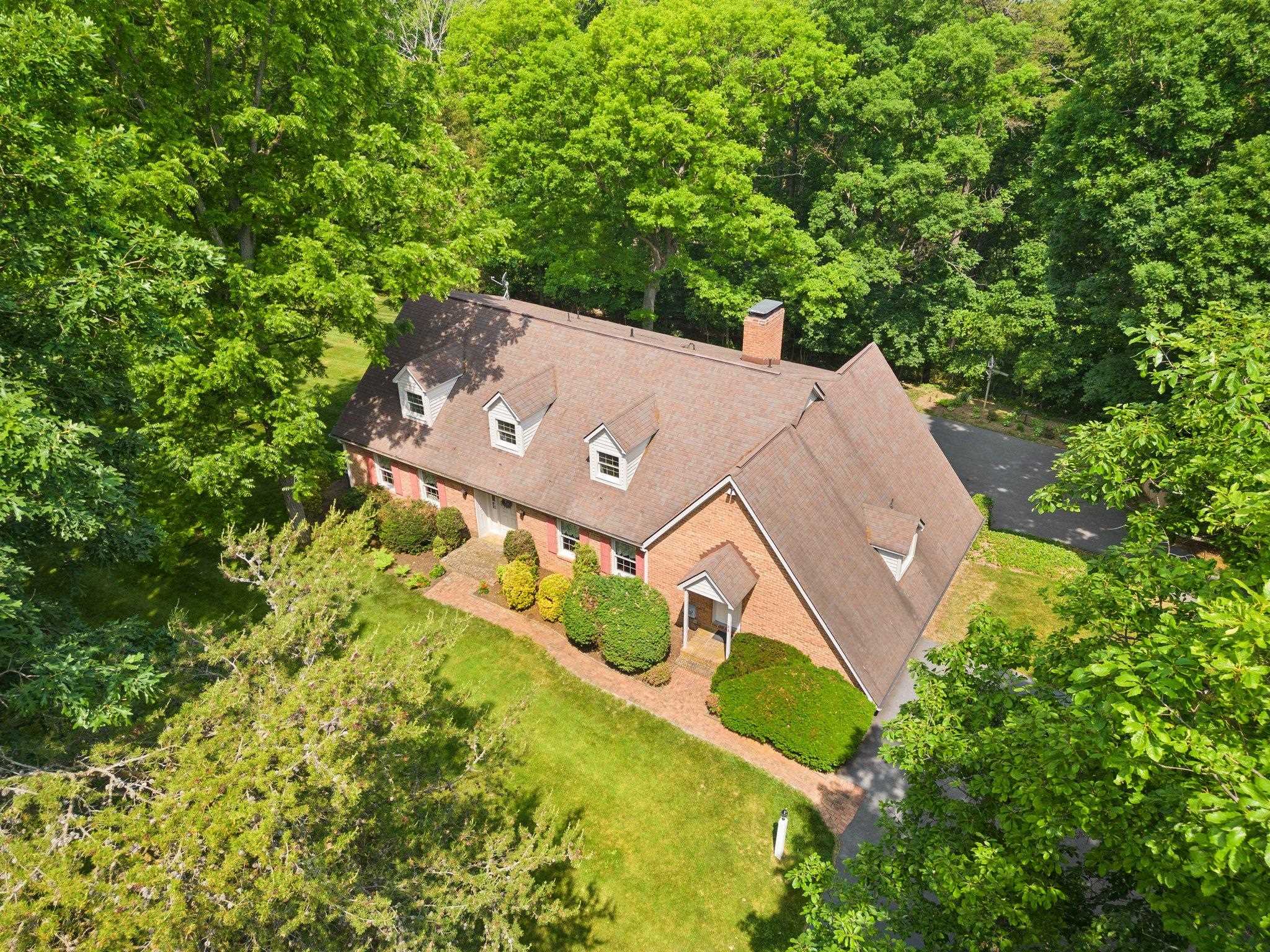 88 Roman Ridge Road Mount Sidney, VA 24467 - Photo 3 of 74 an aerial view of a house with a yard and swimming pool