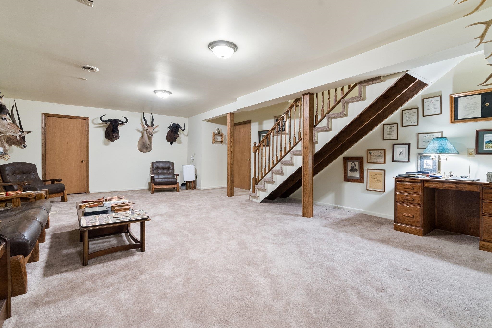 88 Roman Ridge Road Mount Sidney, VA 24467 - Photo 58 of 74 a view of livingroom with furniture and stairs