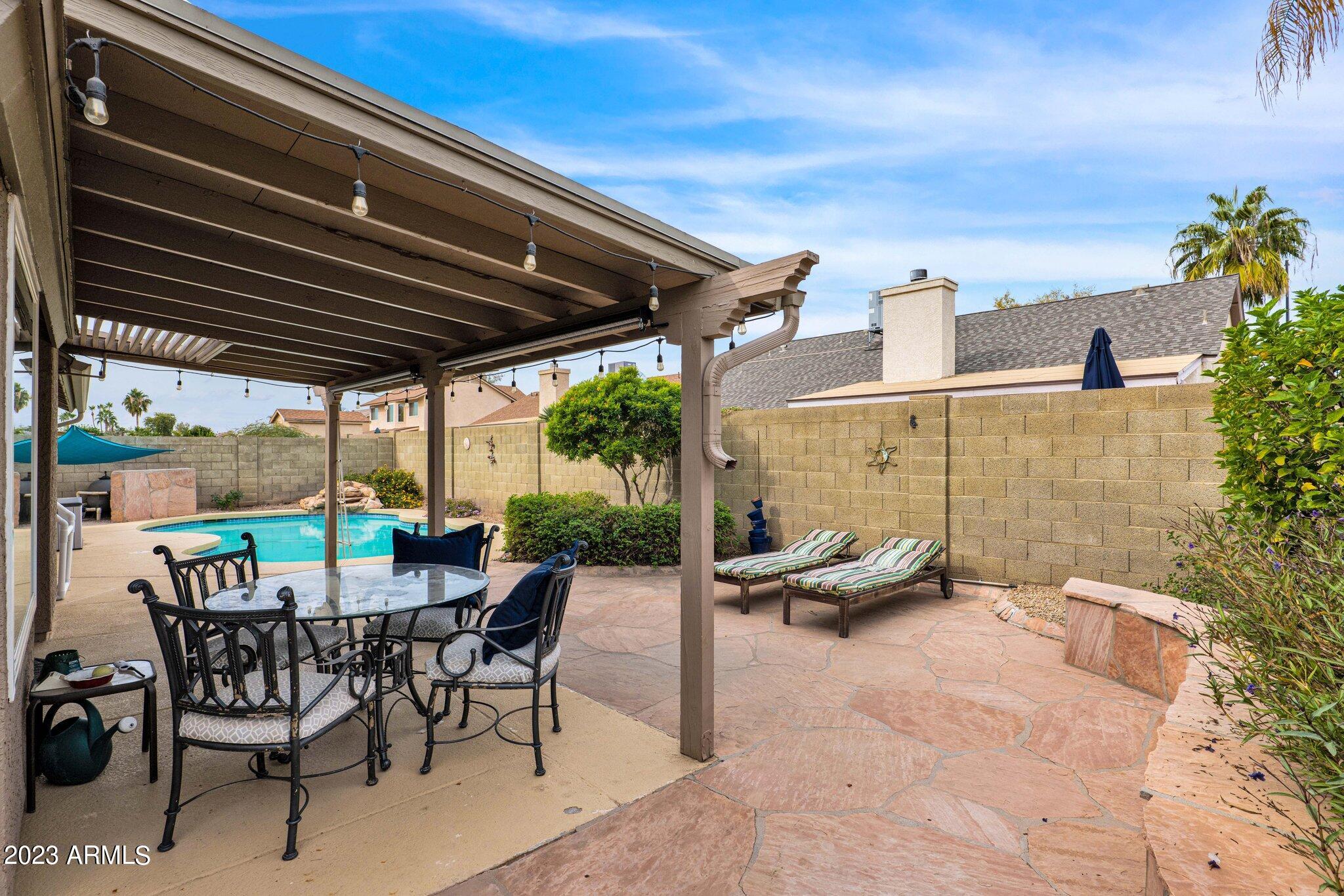 4338 East Douglas Avenue Gilbert, AZ 85234 - Photo 29 of 48 a view of an outdoor sitting space