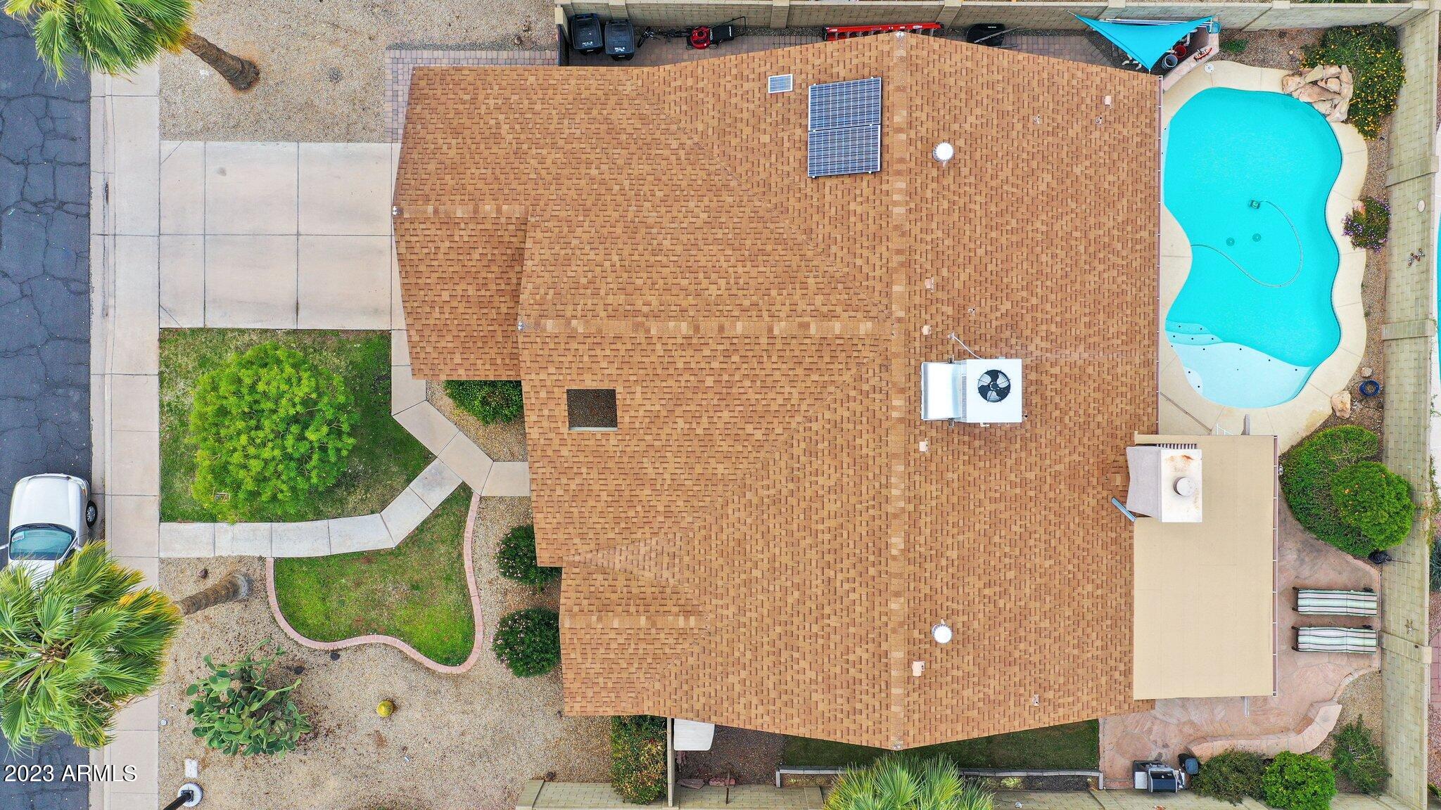 4338 East Douglas Avenue Gilbert, AZ 85234 - Photo 43 of 48 an aerial view of a house