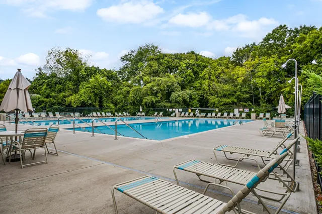 a view of patio and yard