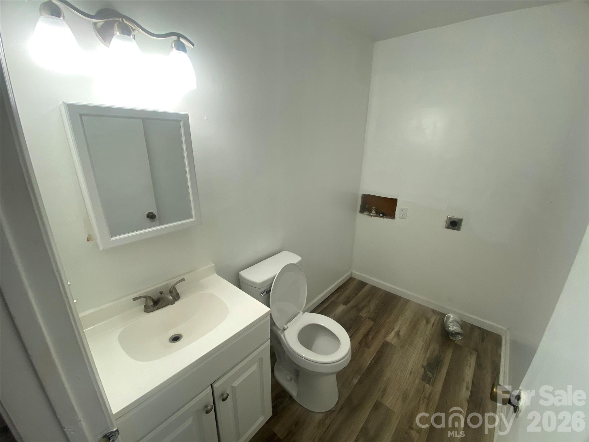 788 Coley Road Salisbury, NC 28146 - Photo 9 of 43 a bathroom with a sink and a mirror